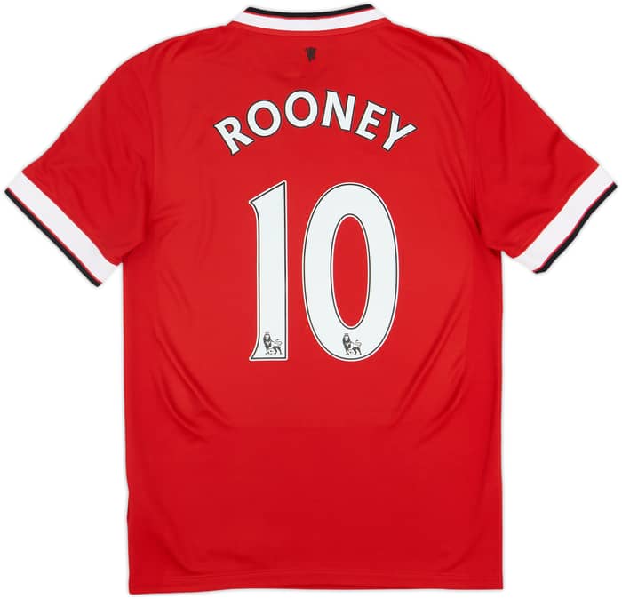 2014-15 Manchester United Home Shirt Rooney #10 - 7/10 - (S)