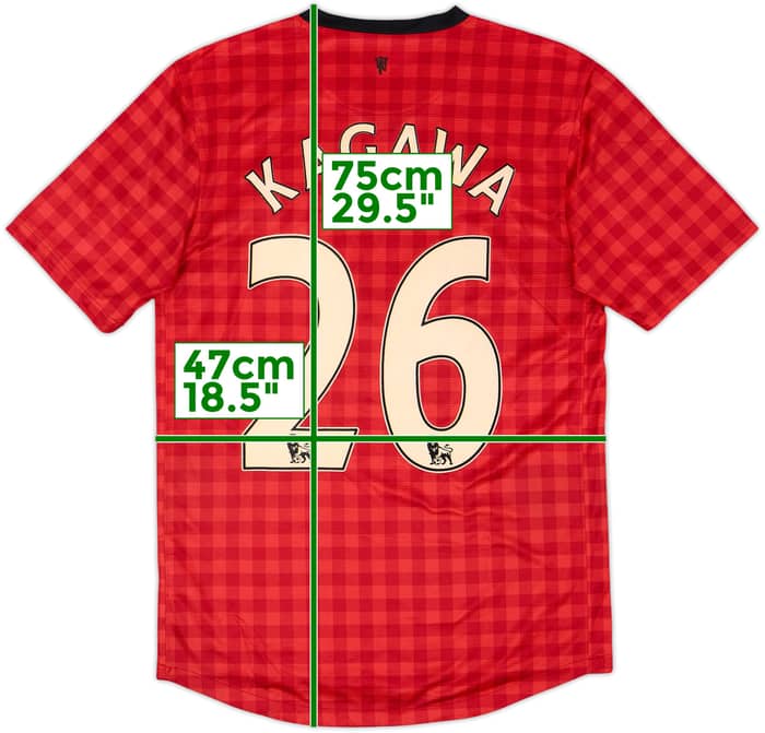 2012-13 Manchester United Home Shirt Kagawa #26 - 4/10 - (S)