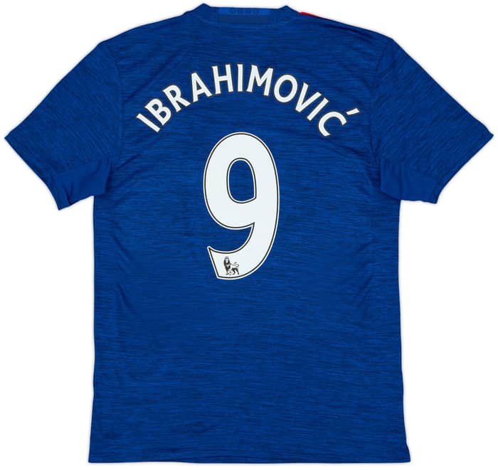 2016-17 Manchester United Away Shirt Ibrahimovic #9 - 8/10 - (S)