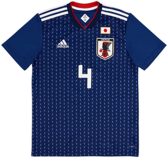 2018-19 Japan Home Shirt Honda #4 - 5/10 - (S)