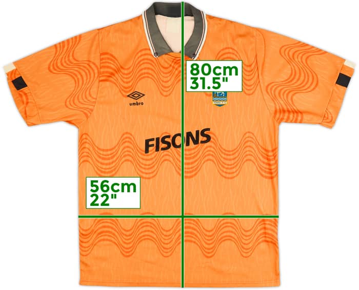 1989-92 Ipswich Away Shirt - 6/10 - (L)