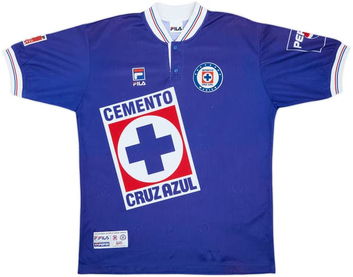 1998-99 Cruz Azul Home Shirt - 9/10 - (XL)