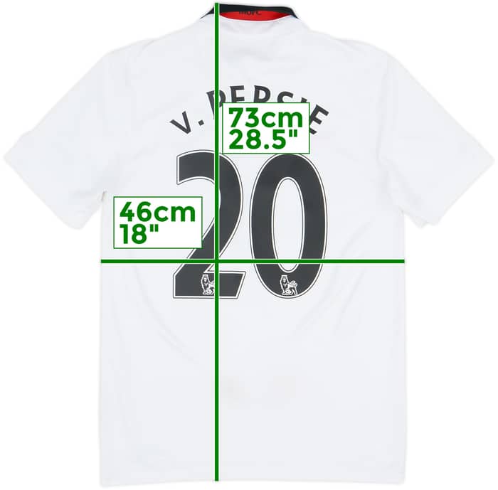 2014-15 Manchester United Away Shirt v.Persie #20 - 6/10 - (S)