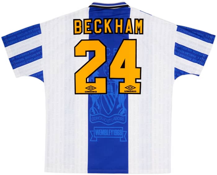 1994-96 Manchester United Third Shirt Beckham #24 - 10/10 - (XL)