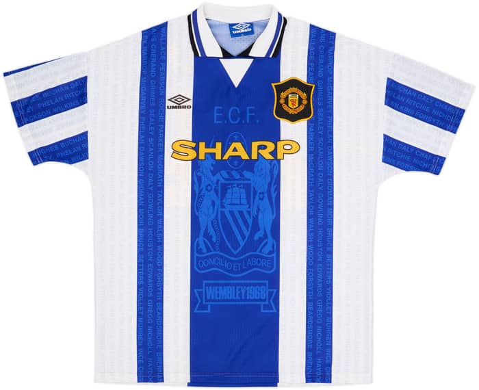 1994-96 Manchester United Third Shirt Beckham #24 - 10/10 - (XL)