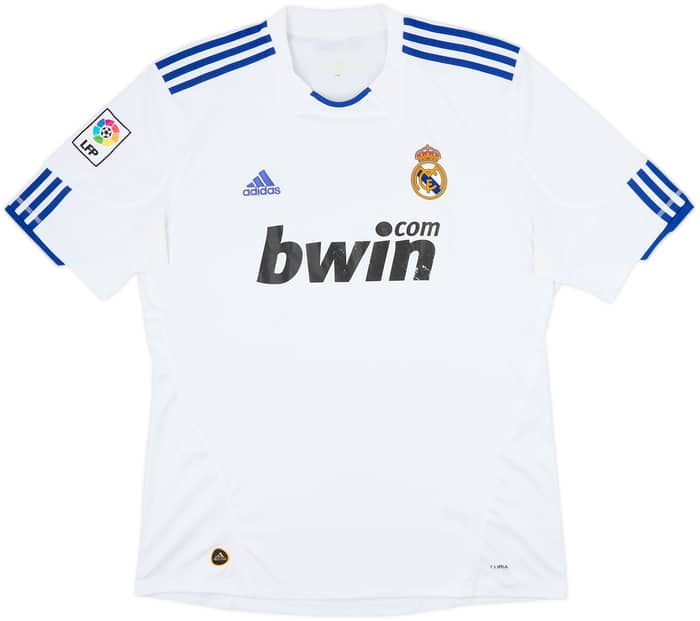 2010-11 Real Madrid Home Shirt Ronaldo #7 - 6/10 - (XL)