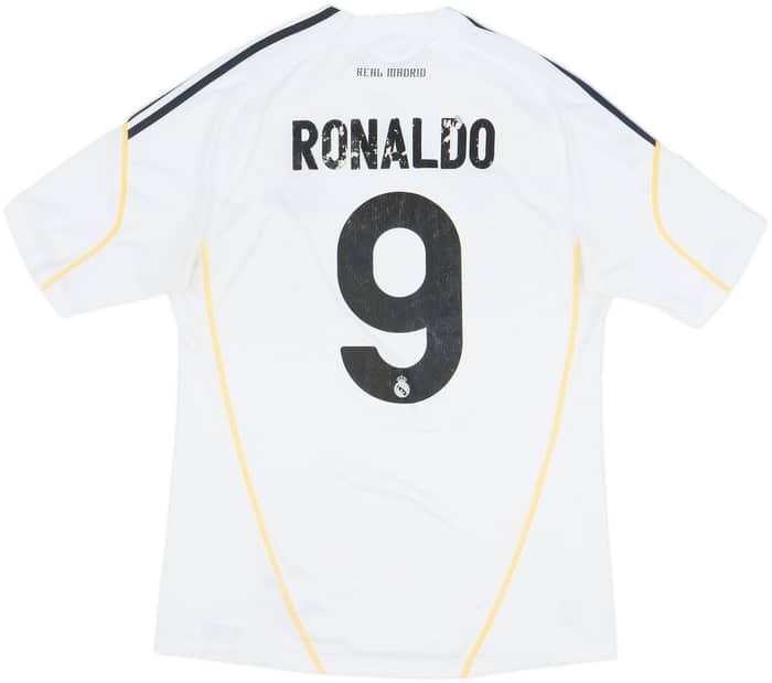 2009-10 Real Madrid Home Shirt Ronaldo #9 - 4/10 - (M)