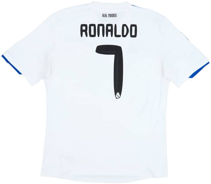 2010-11 Real Madrid Home Shirt Ronaldo #7 - 8/10 - (XL)