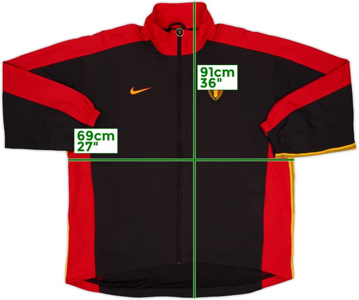 1999-00 Belgium Nike Track Jacket - 8/10 - (L)