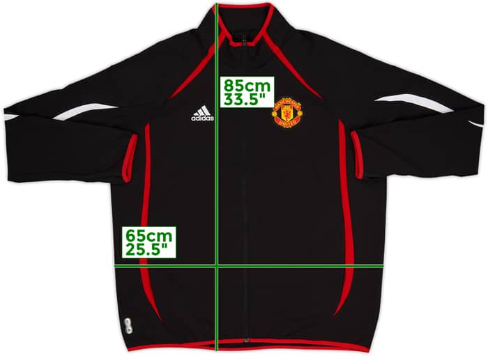 2021-22 Manchester United adidas Teamgeist Track Jacket - 10/10 - (XL)