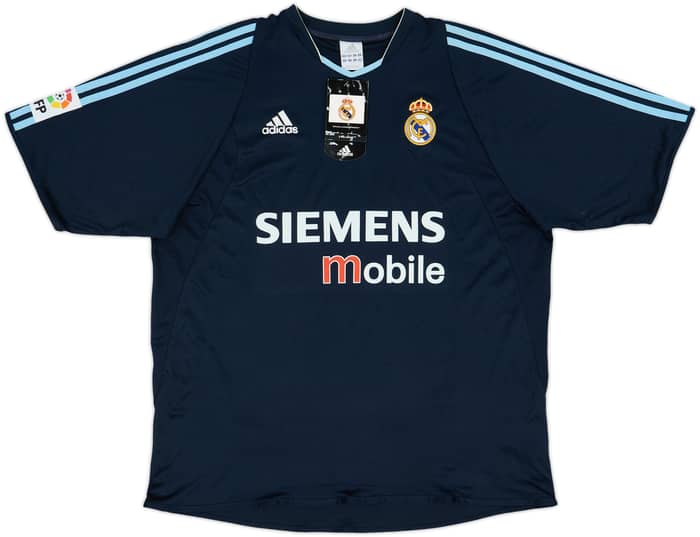 2003-04 Real Madrid Away Shirt Zidane #5 (XL)