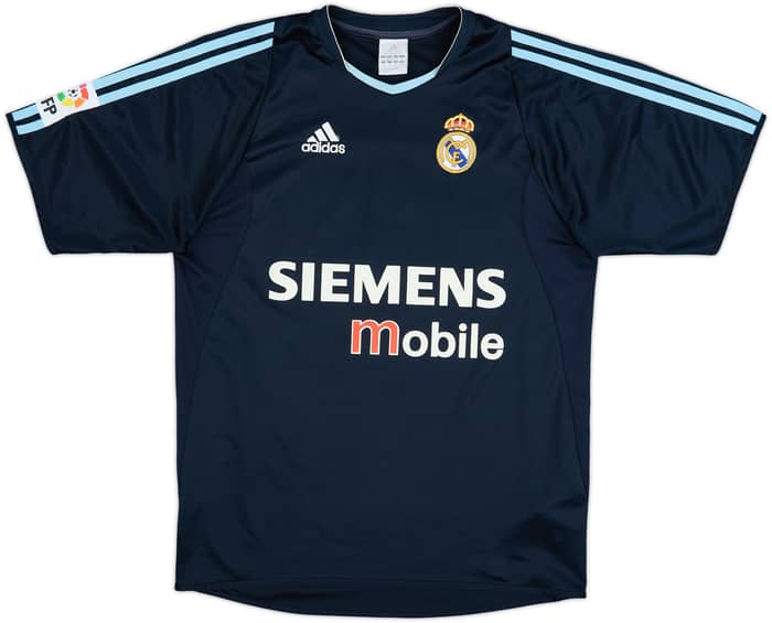2003-04 Real Madrid Away Shirt Beckham #23 - 8/10 - (S)
