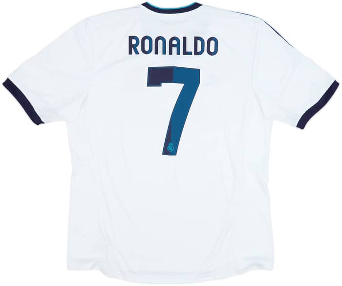 2012-13 Real Madrid Camiseta Local Ronaldo #7 - 7/10 - (XL)