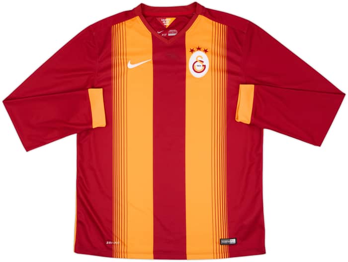 2014-15 Galatasaray Home L/S Shirt - 5/10 - (L)
