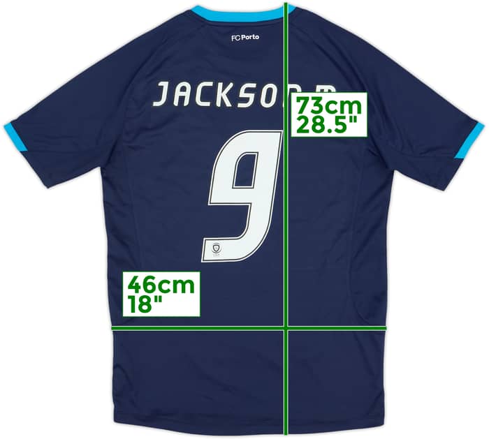 2014-15 Porto Away Shirt Jackson M. - 8/10 - (S)