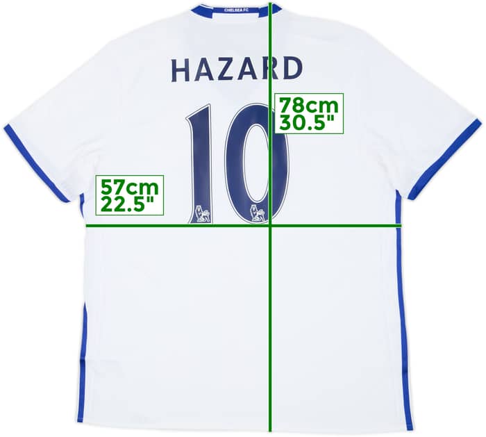 2016-17 Chelsea Third Shirt Hazard #10 (XL)