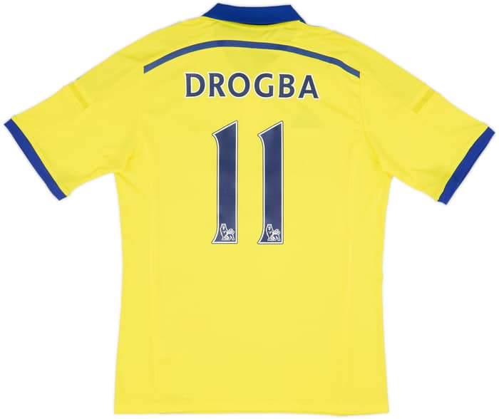 2014-15 Chelsea Away Shirt Drogba #11 (M)