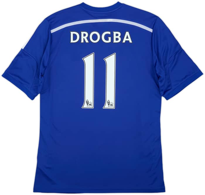 2014-15 Chelsea Home Shirt Drogba #11 (L)