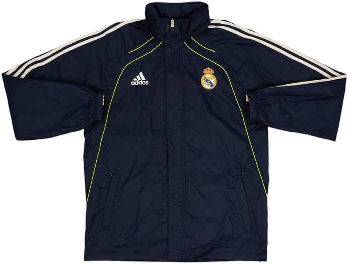 2010-11 Real Madrid adidas Hooded Rain Jacket - 8/10 - (L)
