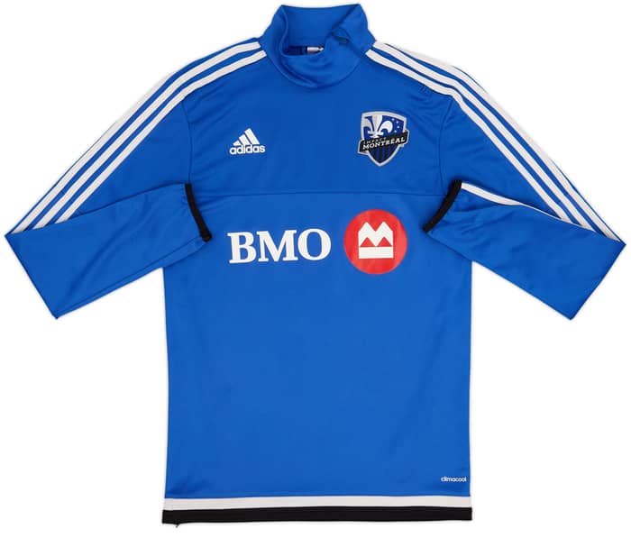 2014-15 Montreal Impact adidas 1/4 Zip Drill Top - 8/10 - (S)