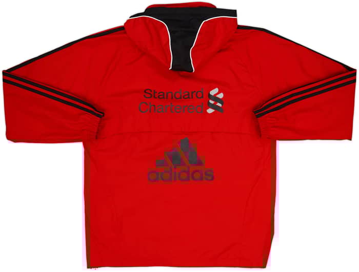2010-11 Liverpool adidas Hooded Track Jacket - 7/10 - (M/L)