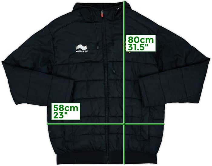 2010-11 Belgium Burrda Padded Bench Coat - 7/10 - (M)