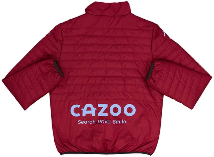 2021-22 Aston Villa Kappa Bench Coat - 8/10 - (S)