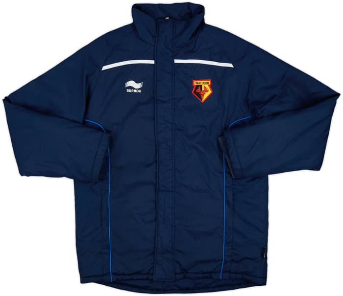 2010-11 Watford Burrda Padded Bench Coat - 8/10 - (S)