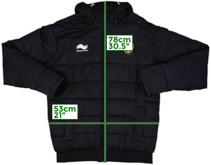 2012-13 Belgium Burrda Padded Bench Coat - 7/10 - (S)