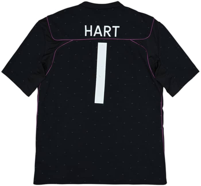 2010-11 England GK S/S Shirt Hart #1 - 7/10 - (L)