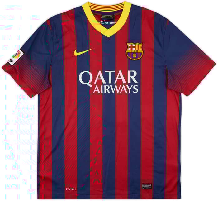 2013-14 Barcelona Home Shirt Neymar #11 - 5/10 - (L)