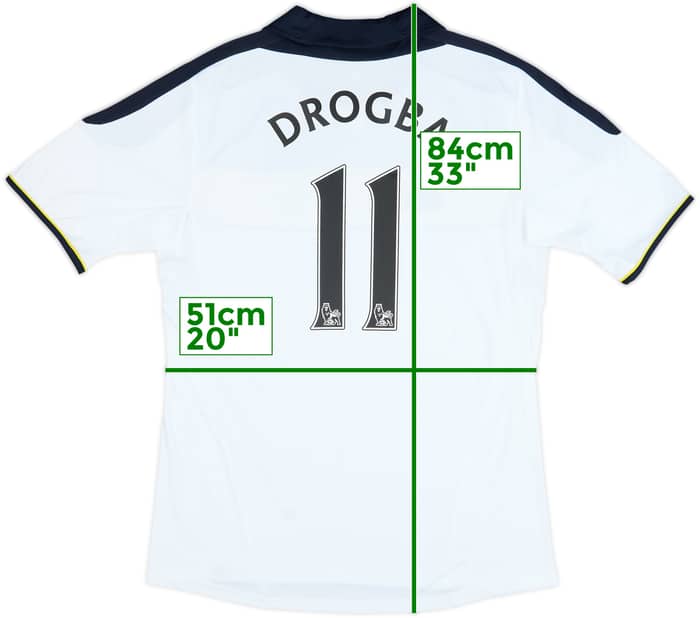 2011-12 Chelsea Third Shirt Drogba #11 - 7/10 - (L)