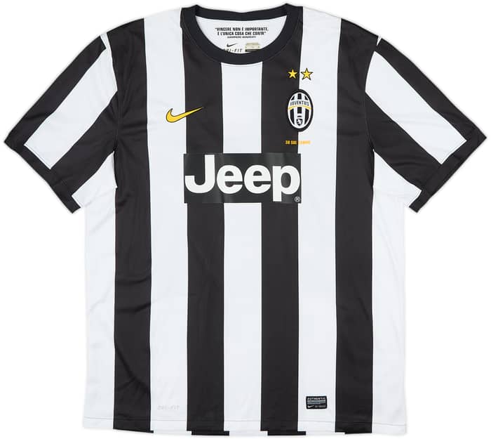 2012-13 Juventus Home Shirt Chiellini #3 - 7/10 - (XL)