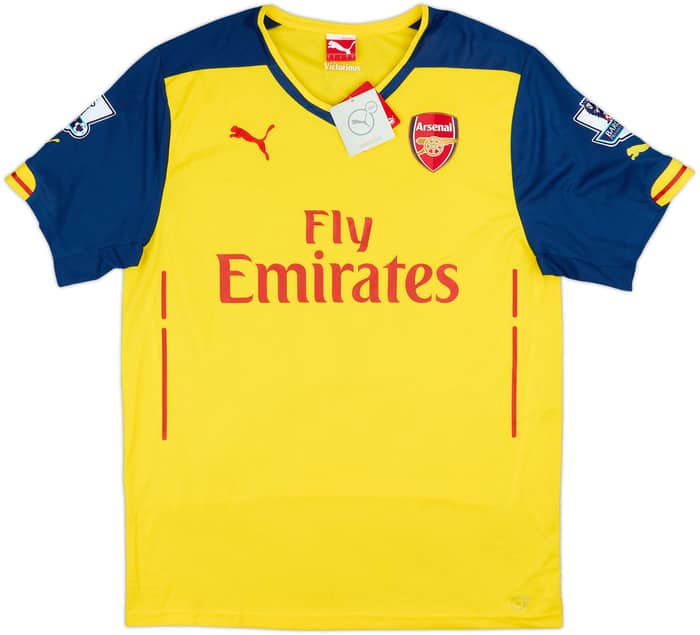 2014-15 Arsenal Away Shirt Ozil #11 (L)