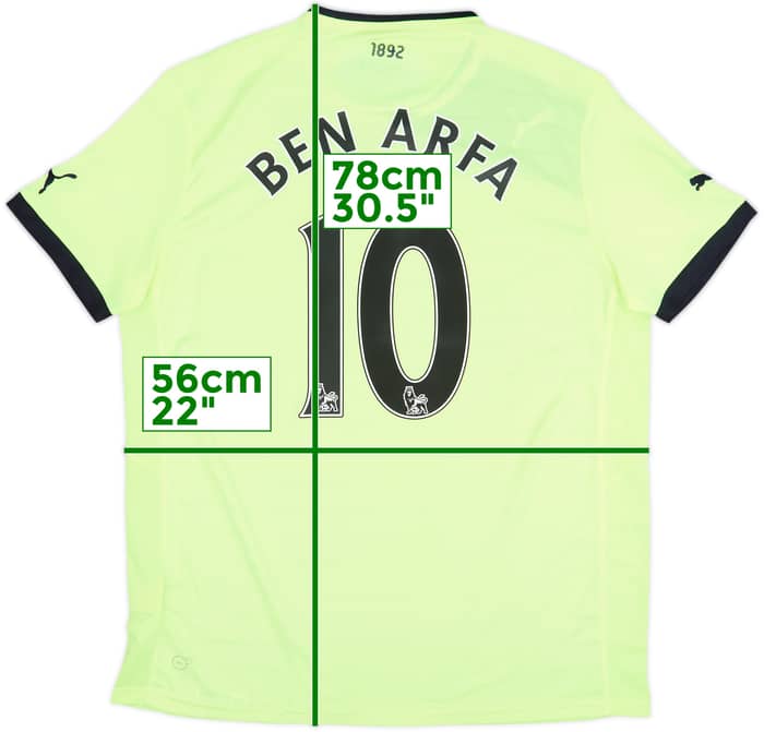 2012-13 Newcastle Third Shirt Ben Arfa #10 - 7/10 - (L)