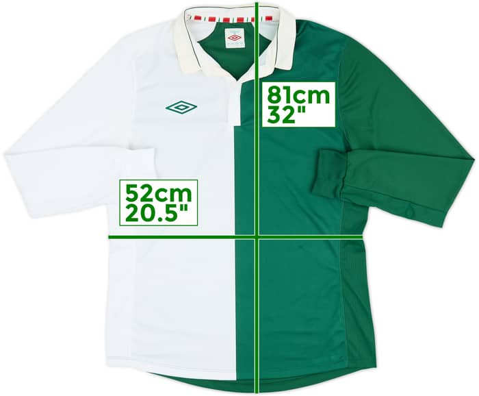 2012-14 Wales Away L/S Shirt - 7/10 - (L)