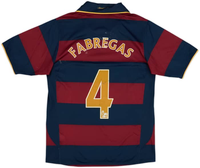 2007-08 Arsenal Third Shirt Fabregas #4 - 5/10 - (S)