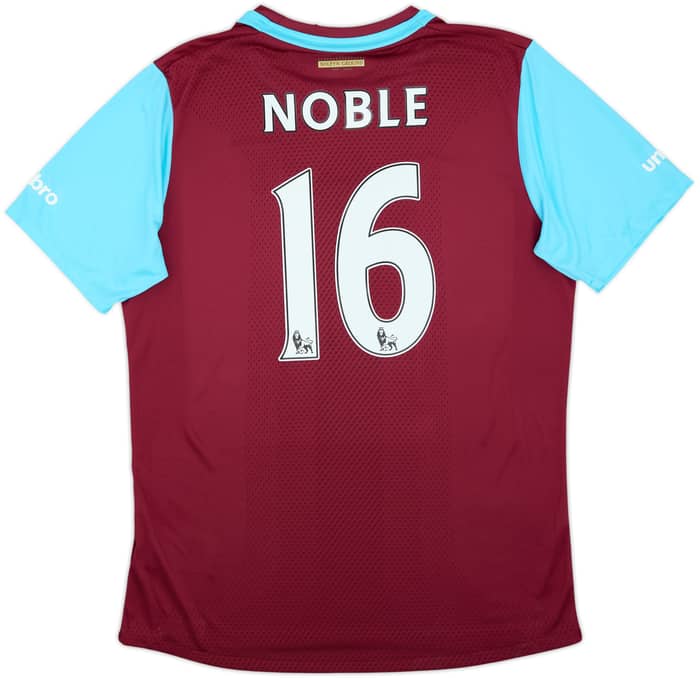 2015-16 West Ham 'Boleyn' Home Shirt Noble #16 (L)
