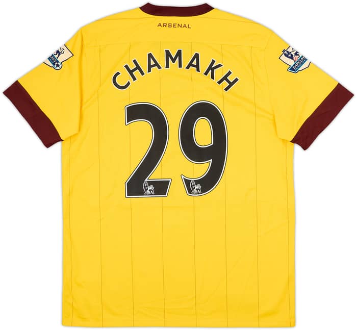 Camiseta de visitante del Arsenal 2010-13 Chamakh #29 - 9/10 - (L)