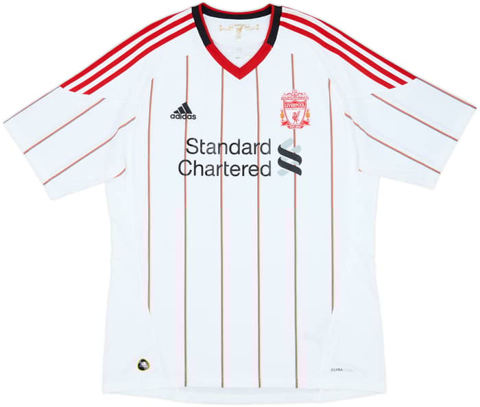 2010-11 Liverpool Away Shirt Carroll #9 - 7/10 - (L)