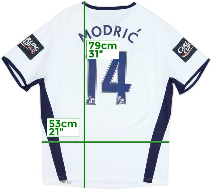 2008-09 Tottenham Home Shirt Modric #14 - 7/10 - (L)