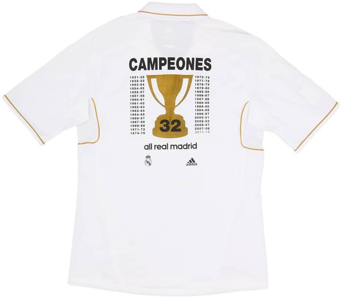 2011-12 Real Madrid 'Campeones' Home Shirt - 6/10 - (M)