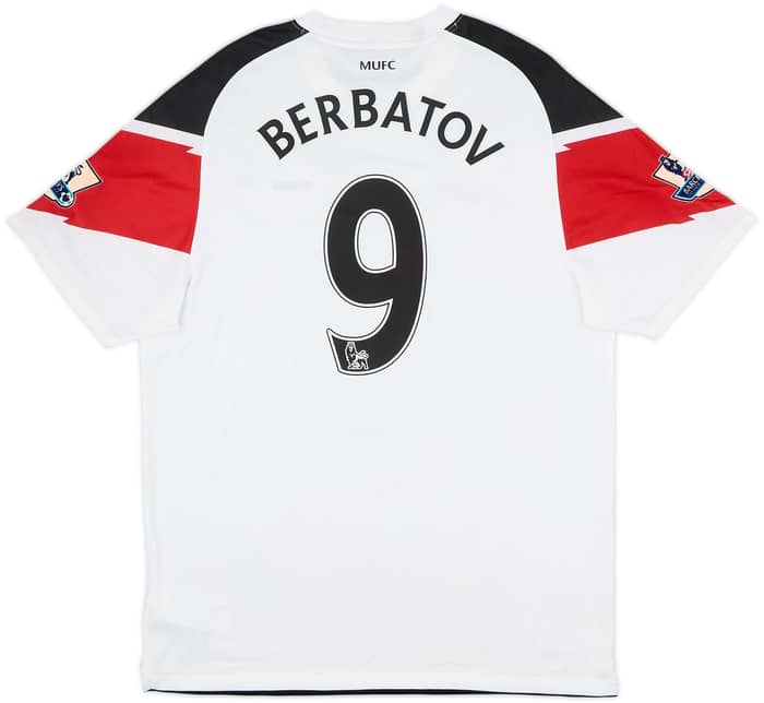 2010-12 Manchester United Away Shirt Berbatov #9 - 6/10 - (L)