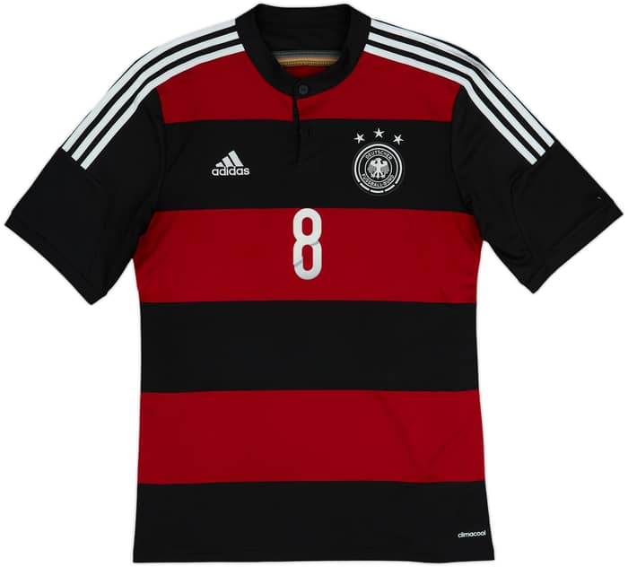 Camiseta de visitante de Alemania 2014-15 Ozil #8 - 6/10 - (L)