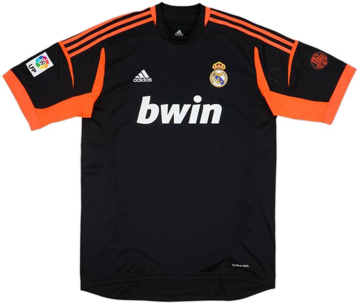 2012-13 Real Madrid GK S/S Shirt I.Casillas #1 - 7/10 - (L)