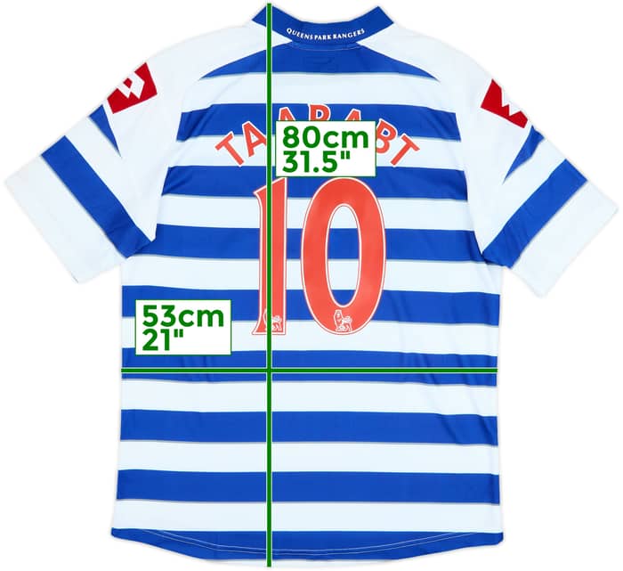 2012-13 QPR Home Shirt Taarabt #10 - 7/10 - (XL)