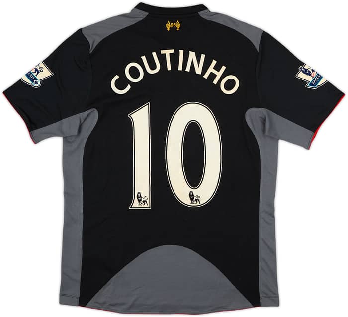 2012-13 Liverpool Away Shirt Coutinho #10 - 8/10 - (M)