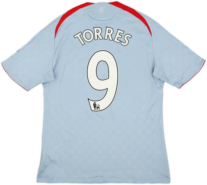2008-09 Liverpool Away Shirt Torres #9 - 7/10 - (M)