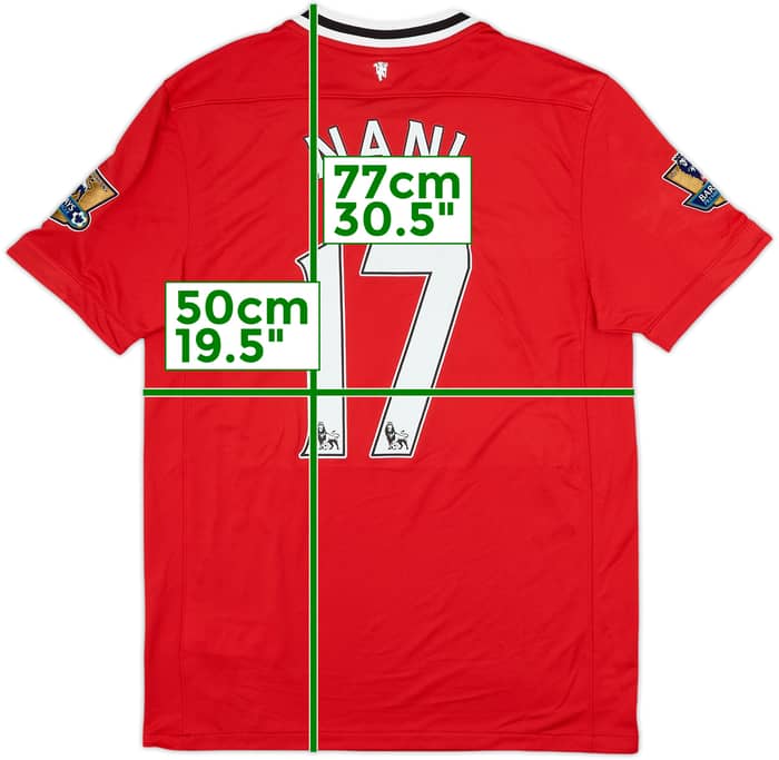 2011-12 Manchester United Home Shirt Nani #17 - 9/10 - (M)