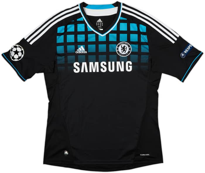 2011-12 Chelsea Away Shirt David Luiz #4 - 5/10 - (L)